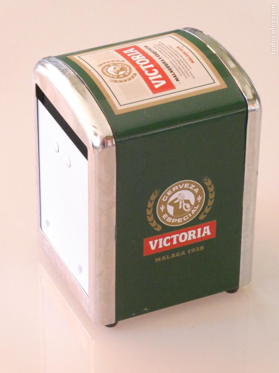 Carteles: SERVILLETERO DE CERVEZA CERVEZAS ESPECIAL VICTORIA M&Aacute;LAGA 1928. 300GR