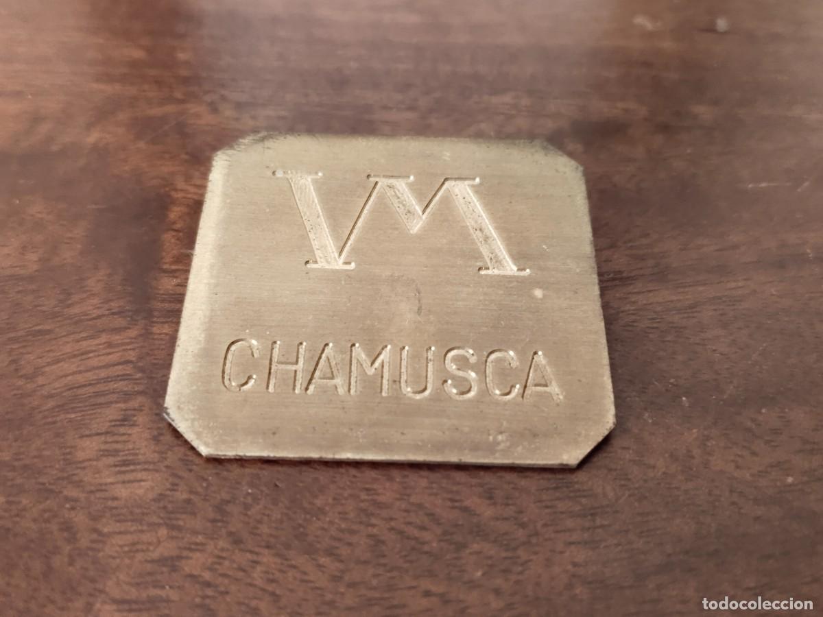 Plakate: Chapa o ficha de Chamusca, Portugal.