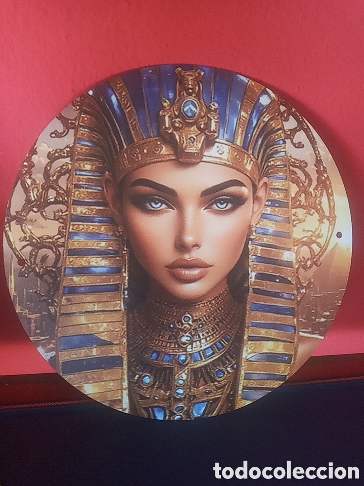 Carteles: PLACA DE DIOSA EGIPCIA