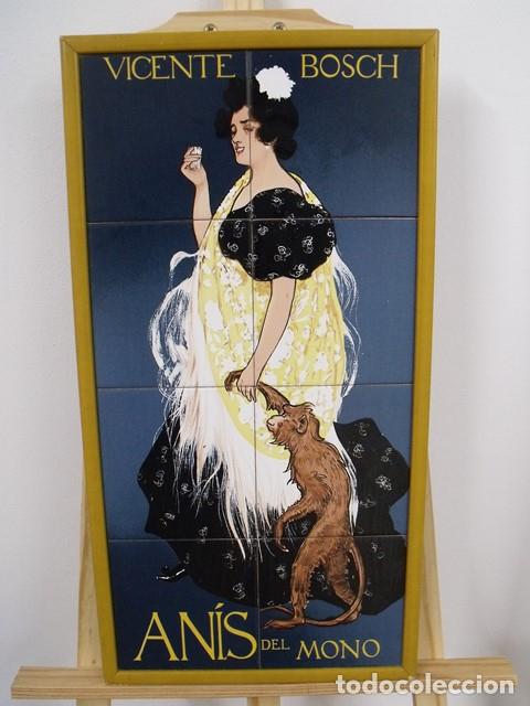 Carteles: Cartel Azulejos Promocional An&iacute;s del Mono - Vicente Bosch