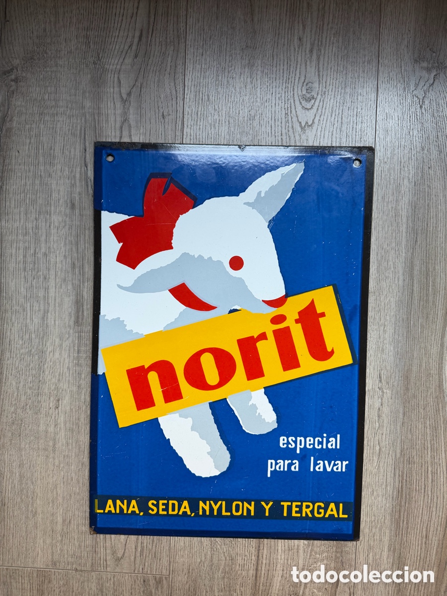 Posters: Cartel chapa publicidad NORIT