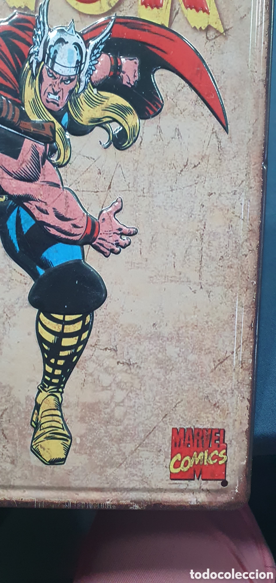 Carteles: Cartel de chapa Thor. Marvel C&oacute;mics. (L120) - Foto 4