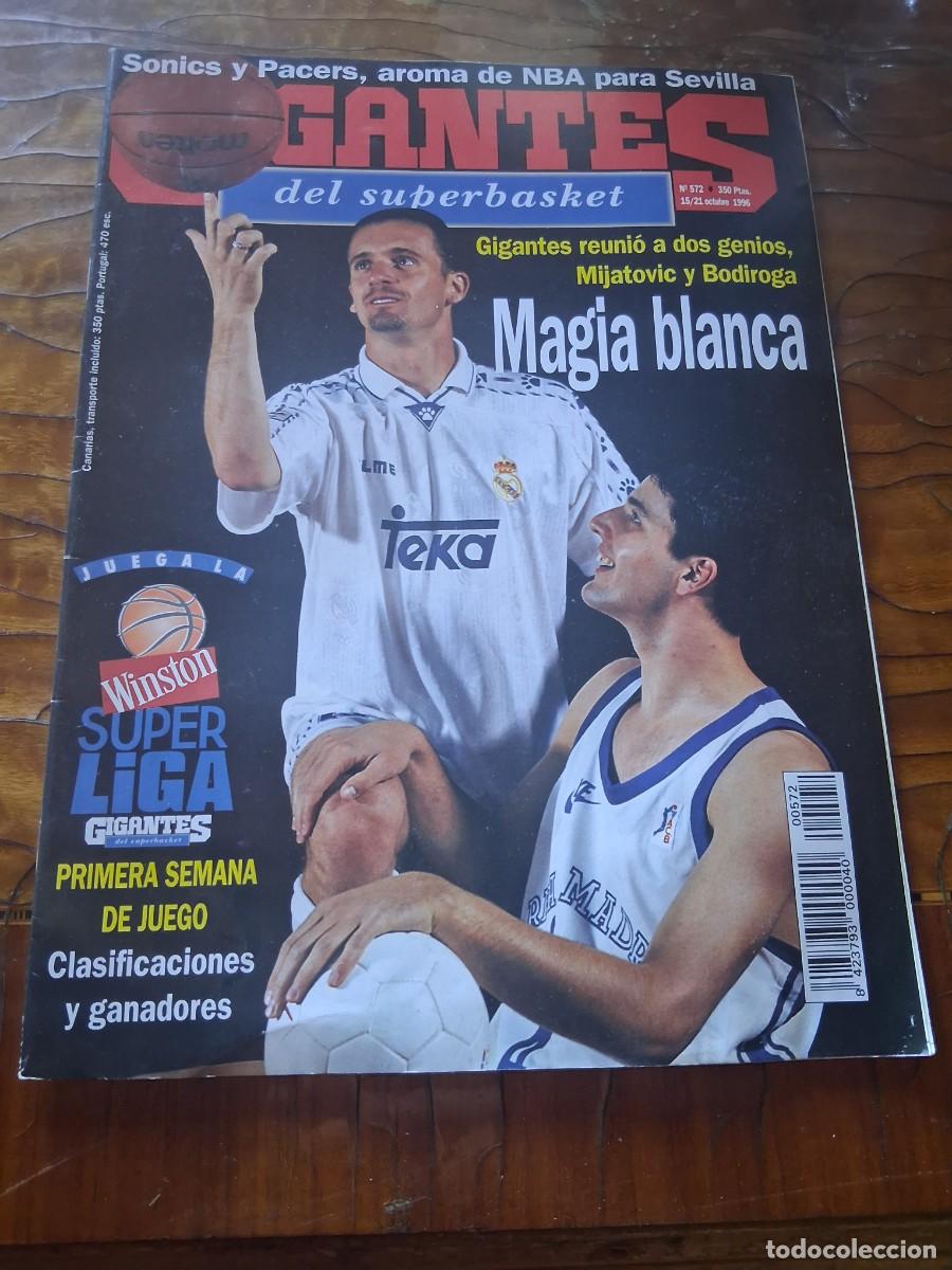 Carteles: Revista GIGANTES del SUPERBASKET basket 572 Sevilla NBA Kinny Miller Dennis Rodman