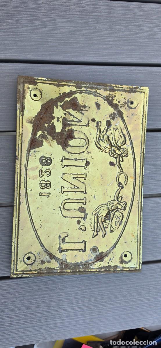 Carteles: Preciosa chapa o placa de seguros para edificios - Foto 3