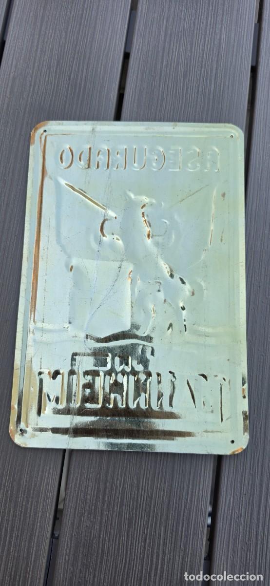 Carteles: Preciosa chapa o placa de seguros para edificios - Foto 3