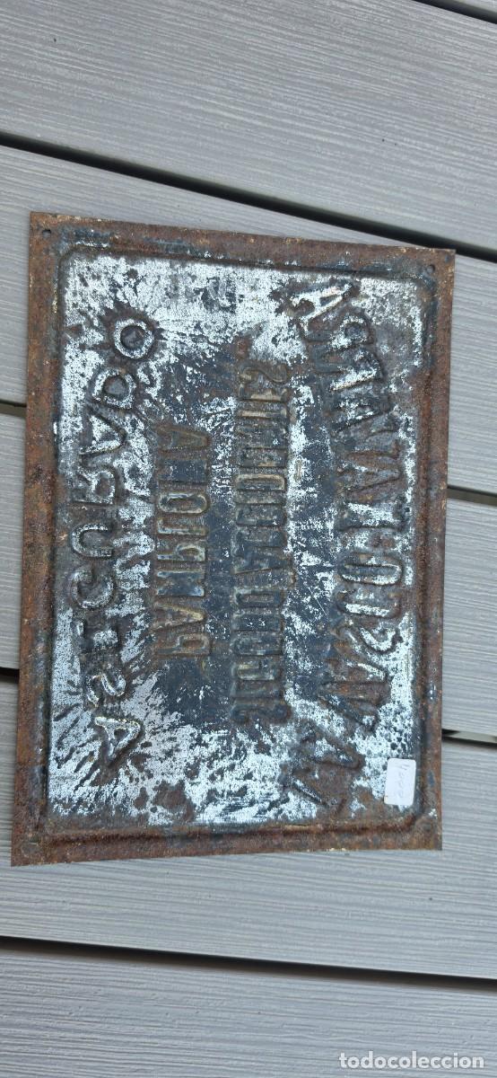 Carteles: Preciosa chapa o placa de seguros para edificios - Foto 3