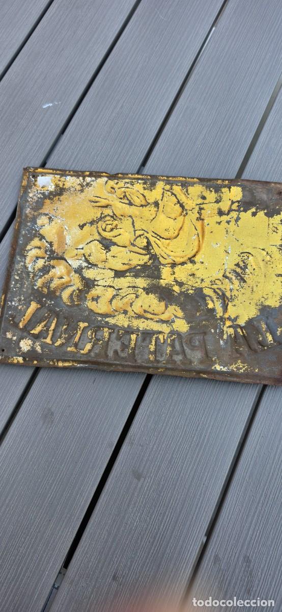 Carteles: Preciosa chapa o placa de seguros para edificios - Foto 3