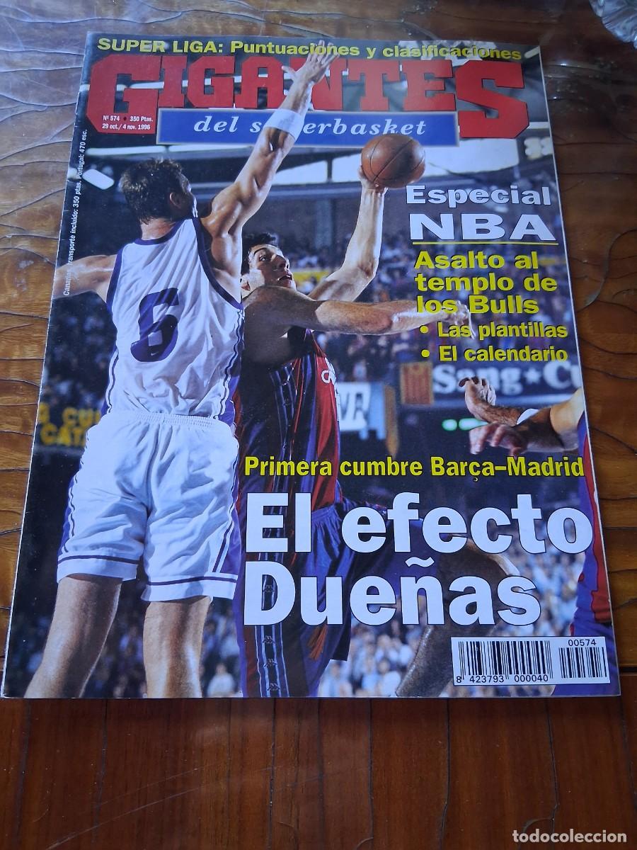 Carteles: Revista GIGANTES del SUPERBASKET basket 574 Pe&ntilde;a Abizanda Pedro Ferrandiz Vicente S&aacute;nchis