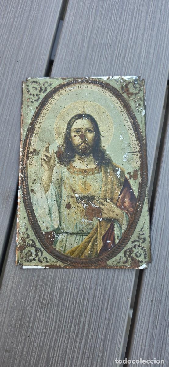 Carteles: Preciosa chapa o placa religiosa para edificios