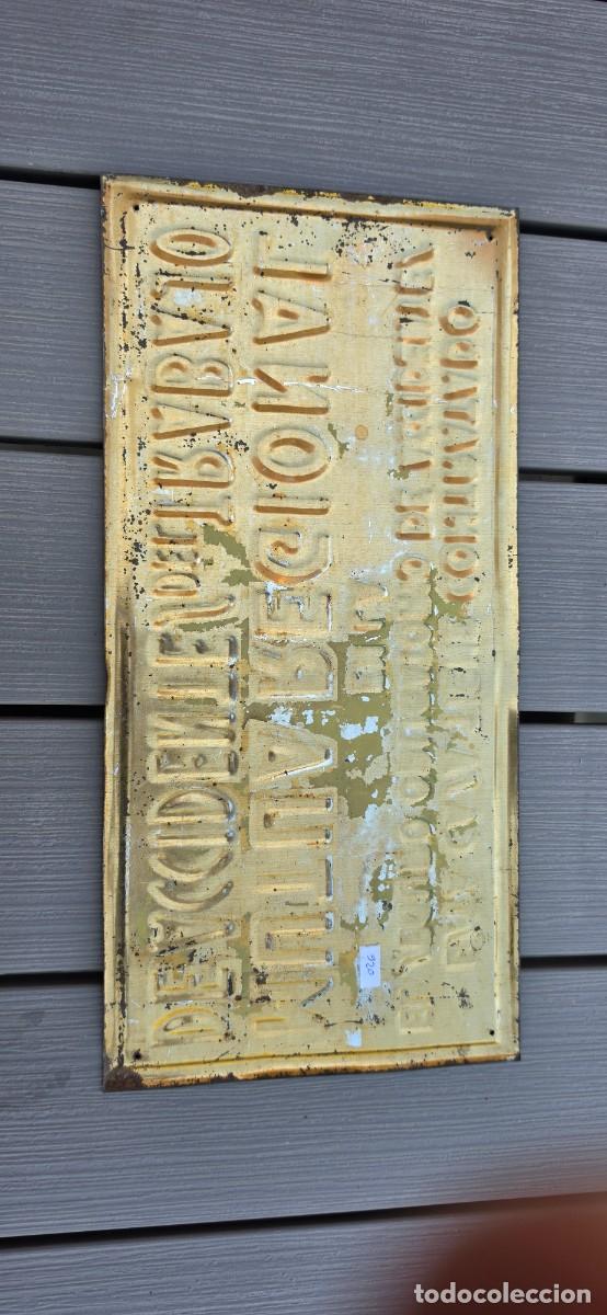 Carteles: Preciosa chapa o placa seguros para edificios - Foto 3