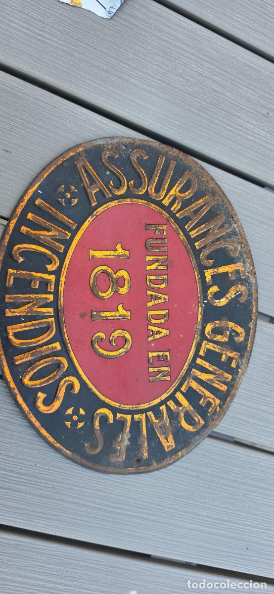Carteles: Preciosa chapa o placa seguros para edificios