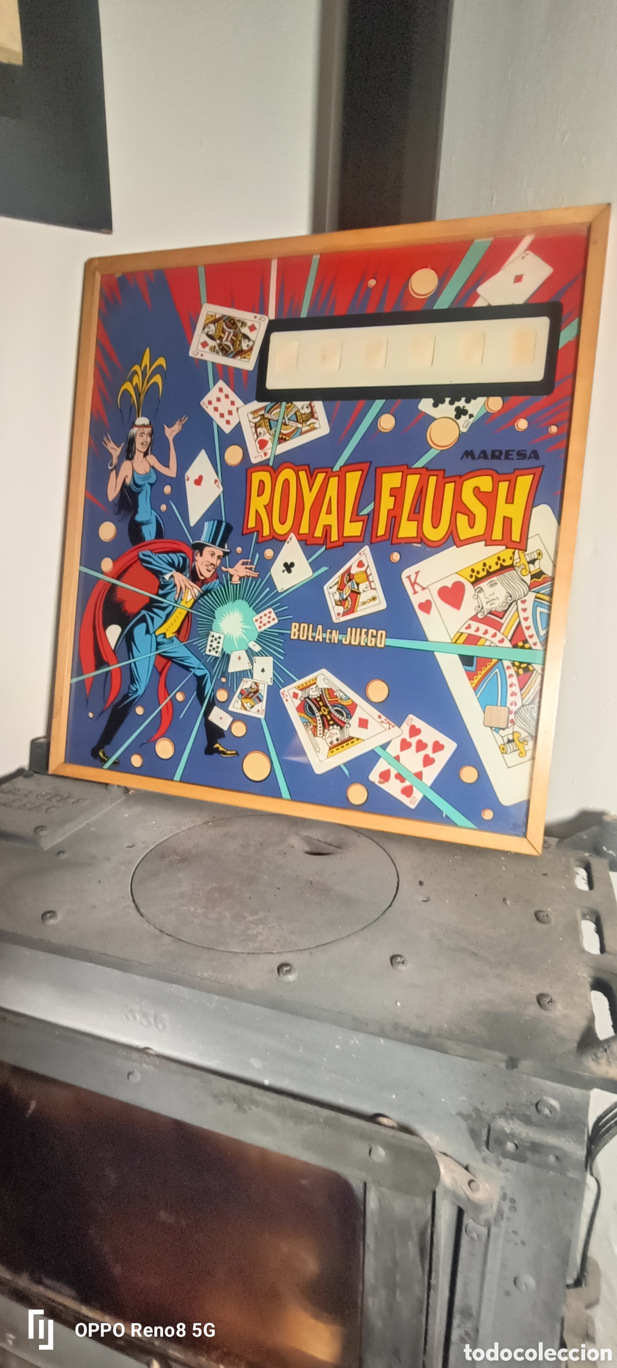Carteles: Cristal Maresa - Royal Flush - 1977 - Foto 2
