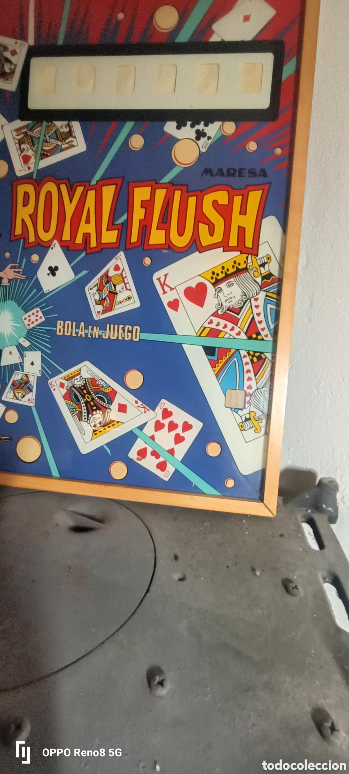 Carteles: Cristal Maresa - Royal Flush - 1977 - Foto 1