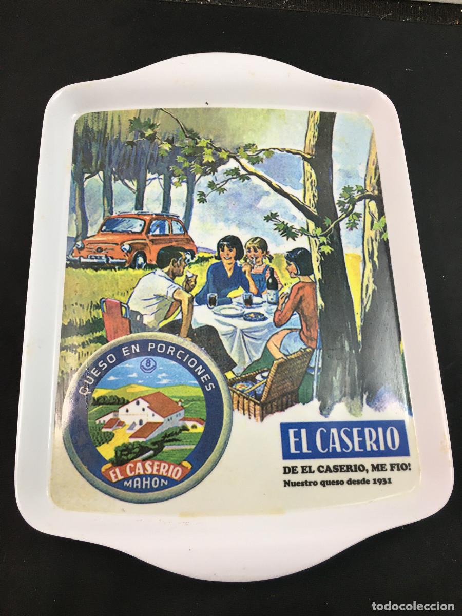 Carteles: Bandeja reproducci&oacute;n nuncio Quesitos El Caser&iacute;o.