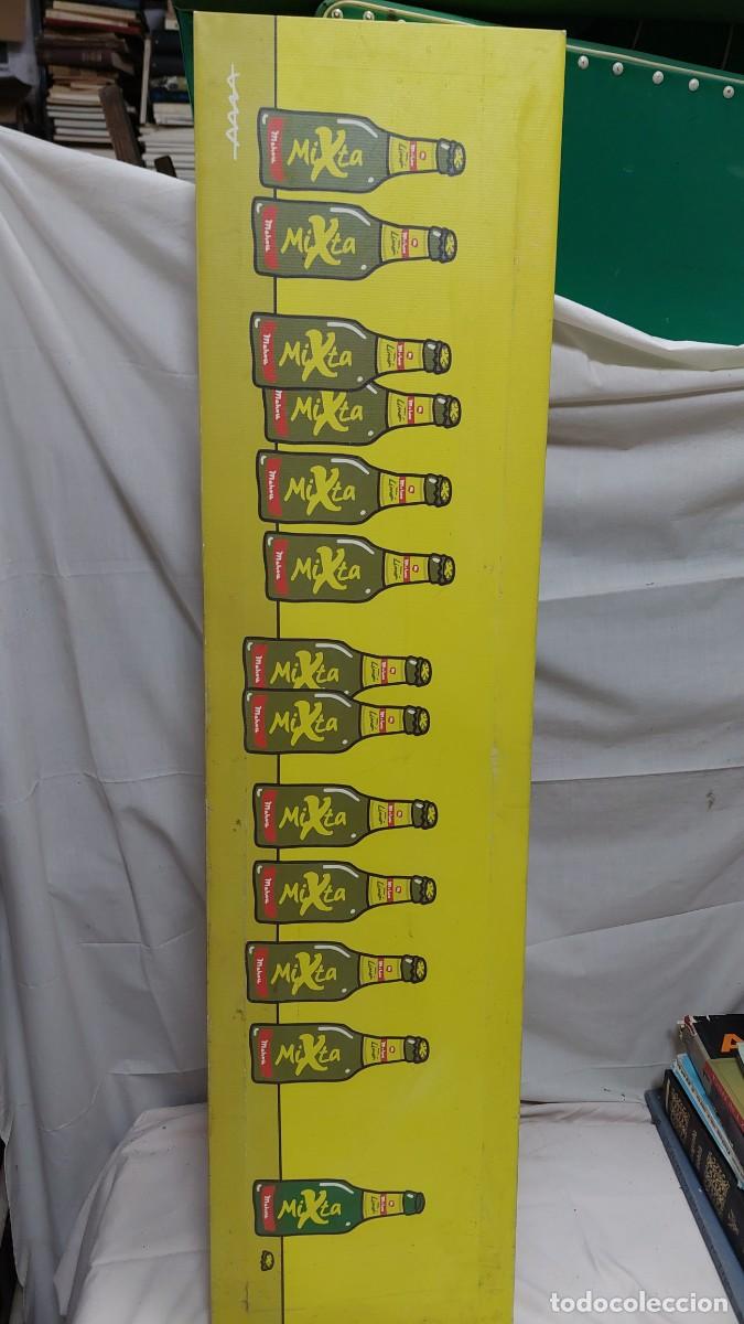 Carteles: Antiguo cartel cerveza Mixta Mahou