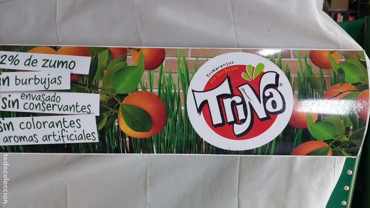 Carteles: Antiguo cartel Trinaranjus - Foto 3