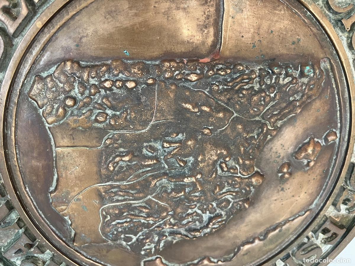 Carteles: COMPA&Ntilde;IA TELEFONICA NACIONAL DE ESPA&Ntilde;A PLACA DE BRONCE - Foto 2