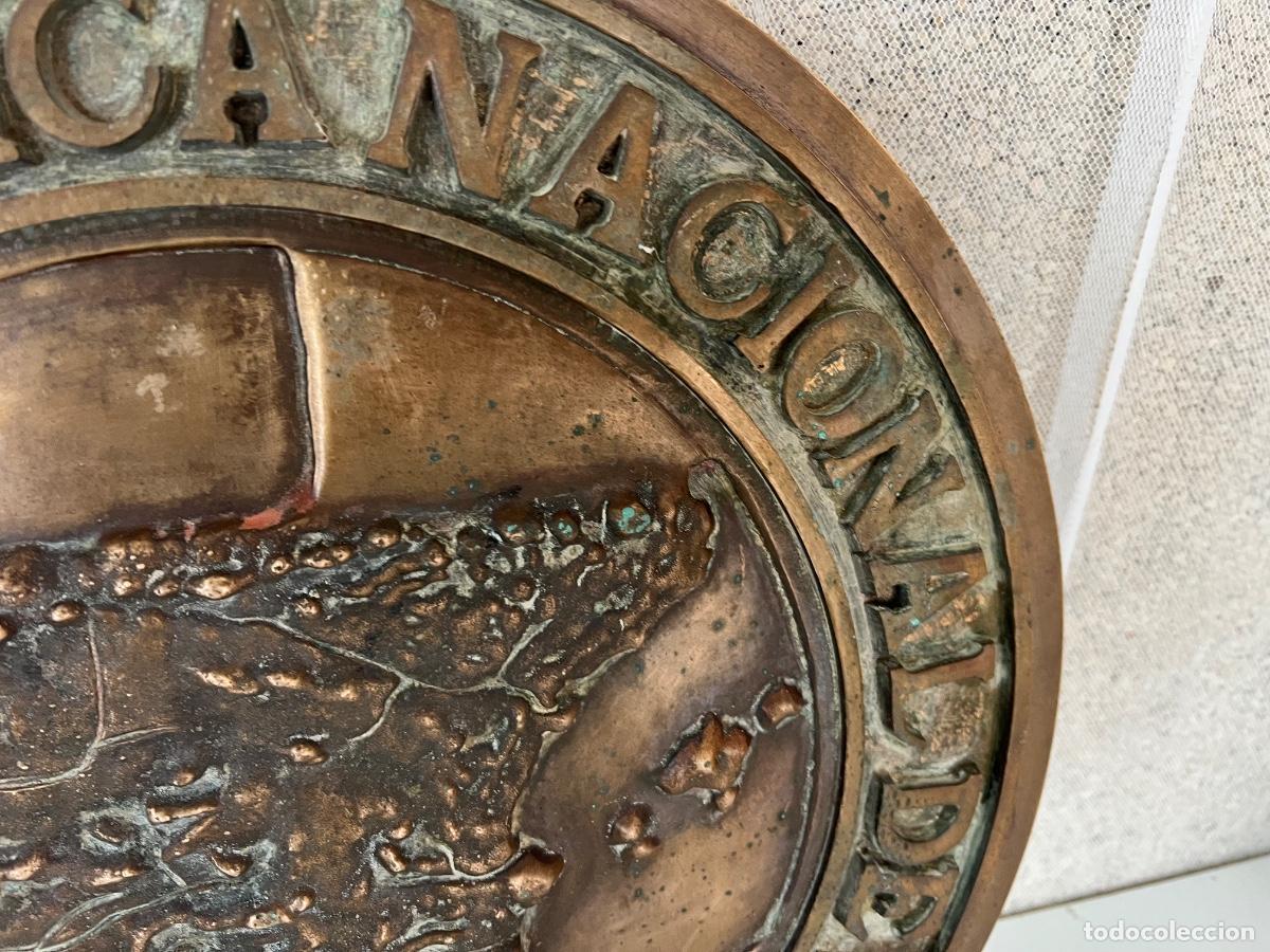 Carteles: COMPA&Ntilde;IA TELEFONICA NACIONAL DE ESPA&Ntilde;A PLACA DE BRONCE - Foto 4