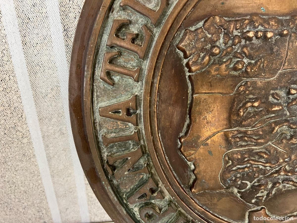 Carteles: COMPA&Ntilde;IA TELEFONICA NACIONAL DE ESPA&Ntilde;A PLACA DE BRONCE - Foto 8
