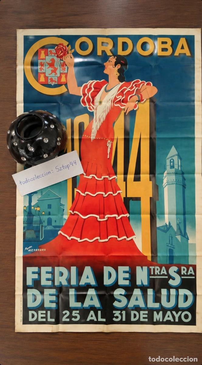 Carteles: Antiguo Cartel C&oacute;rdoba 1944 - Feria de Ntra Sra de la Salud - M. Herreros