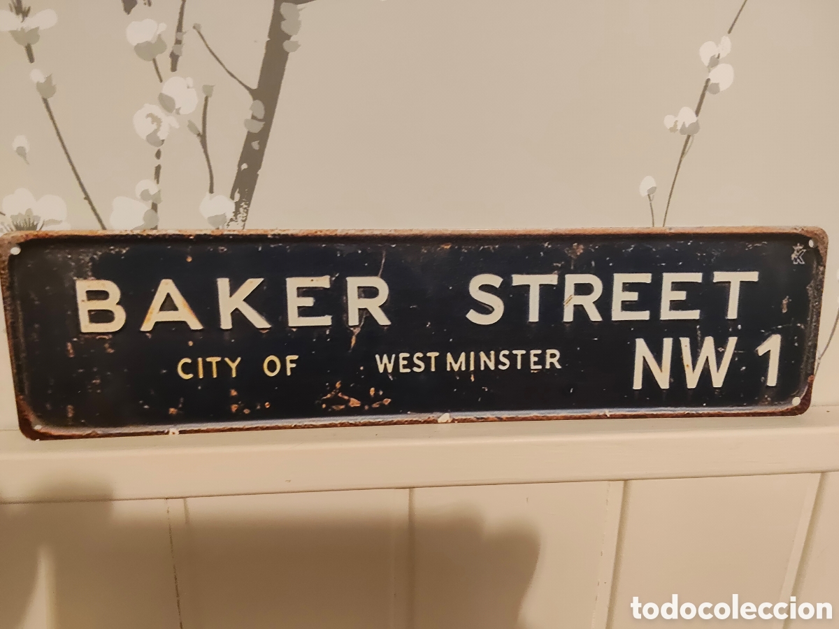 Carteles: Chapa de aluminio de BAKER STRETT