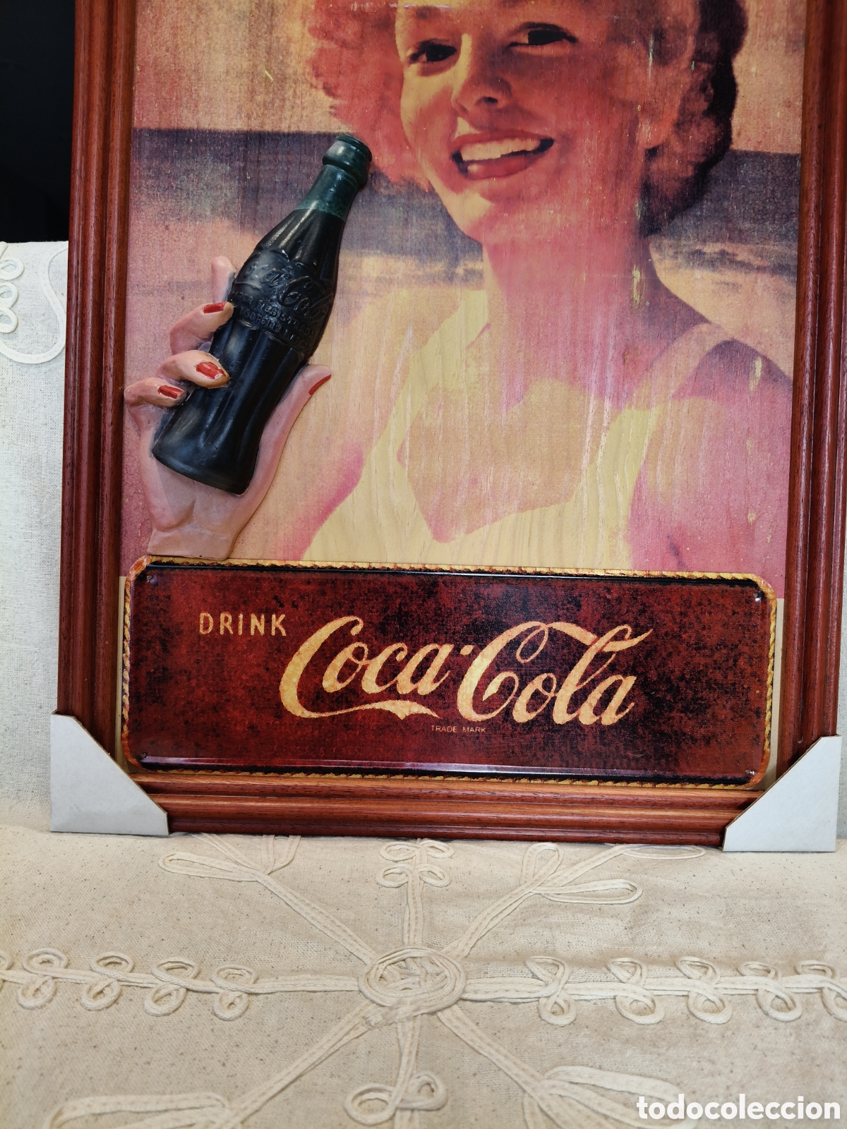 Carteles: Cuadro publicitario retro de Coca-Cola Play Refreshed - Foto 2
