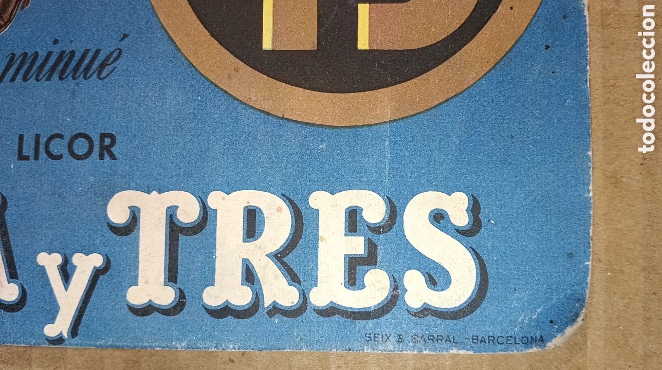 Carteles: C&Aacute;RTEL TROQUELADO LICOR 43 - Foto 6