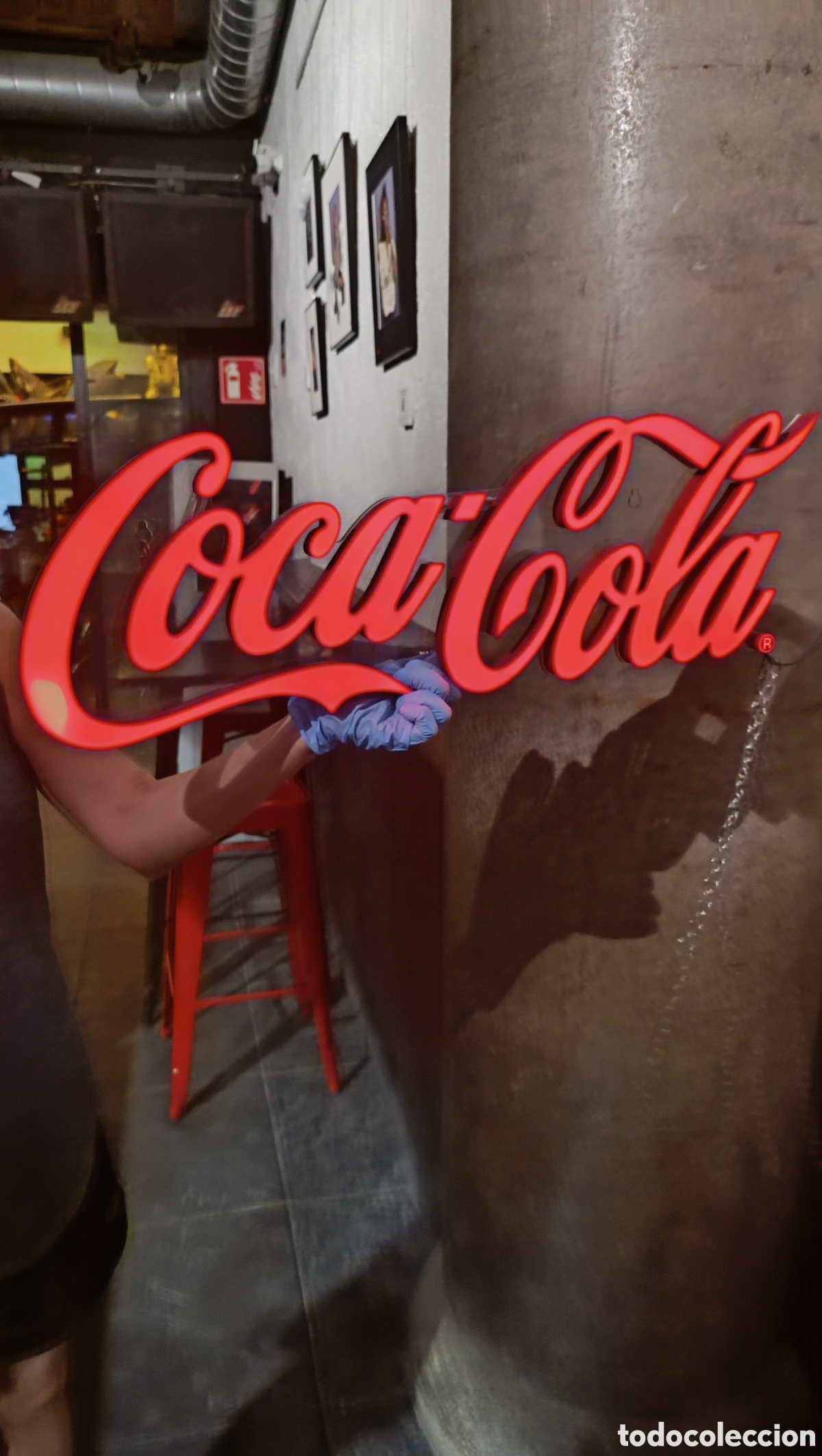 Carteles: Letrero Coca cola retro