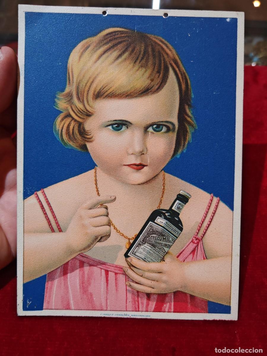 Plakate: muy antiguo cartel de metal chapa ceregumil. perfecto ! publicidad farmacia