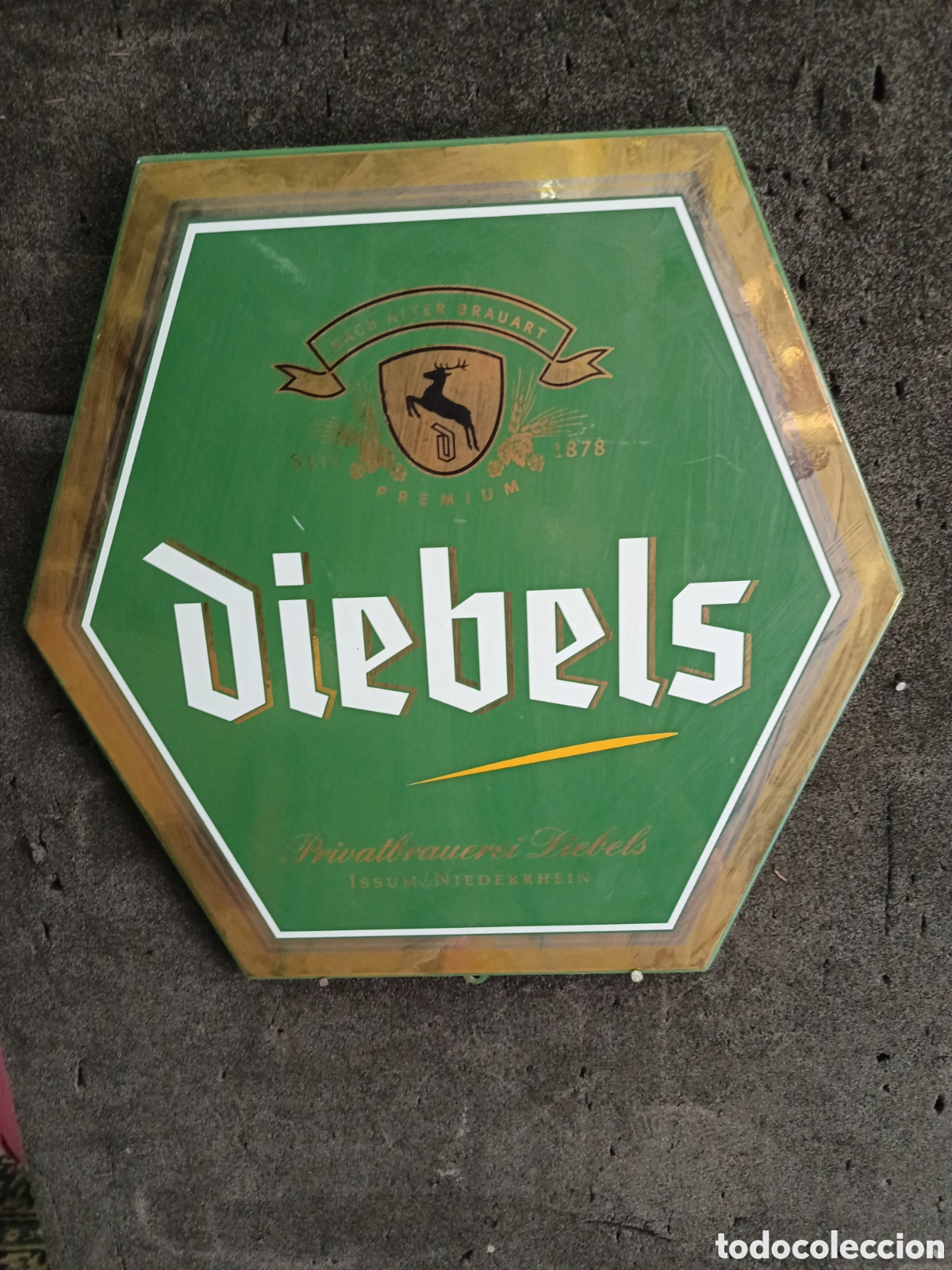 Affiches: CARTEL DE HIERRO CERVEZA DIEBELS