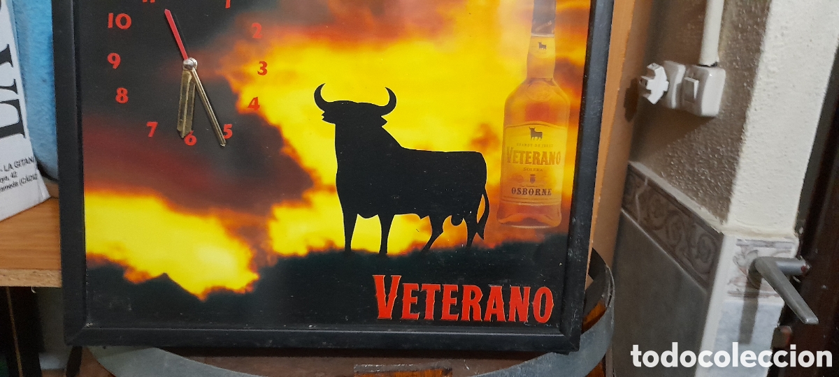 Carteles: Reloj publicidad veterano - Foto 2