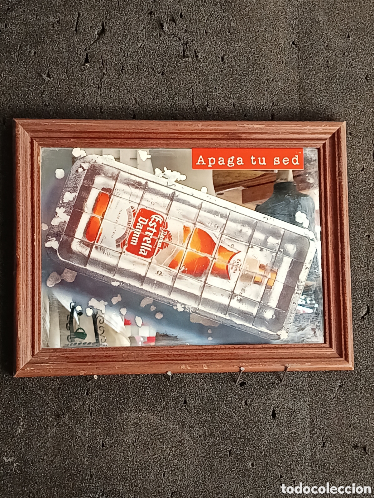 Carteles: ESPEJO LITOGRAF&Iacute;ADO ESTRELLA DAMM - Foto 1
