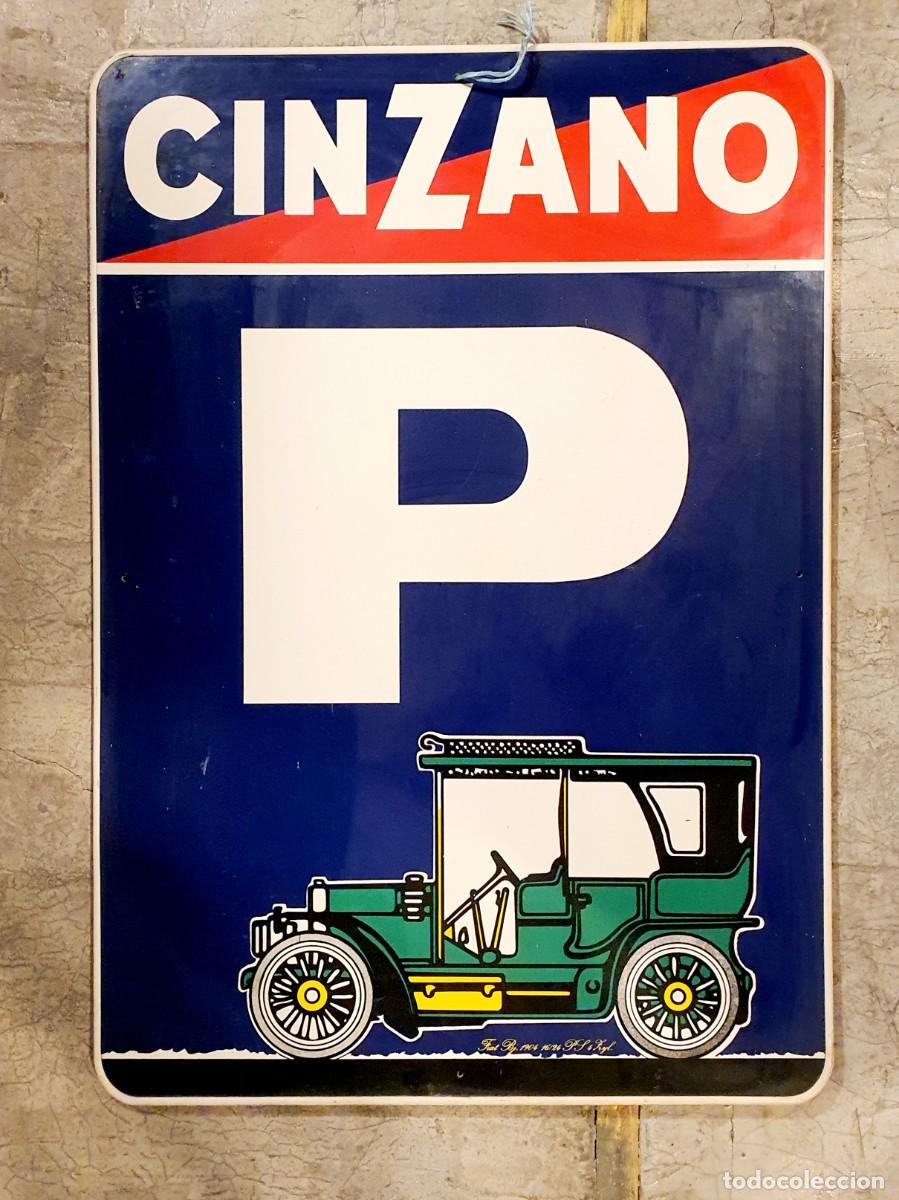 Posters: Cartel Parking Cinzano, a&ntilde;os 60.