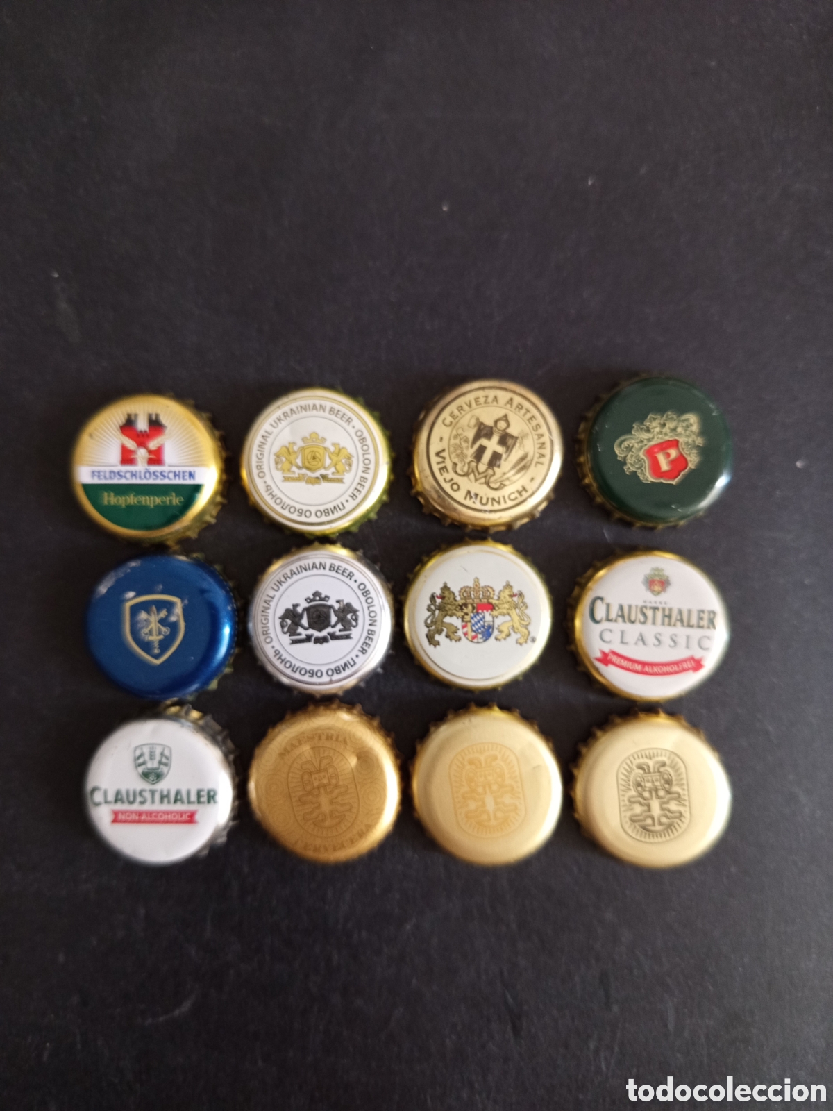 Plakate: Lote de 12 placas corona diferentes. Pedido m&iacute;nimo 3 &euro;. Ver fotos. El lote es el que se muestra