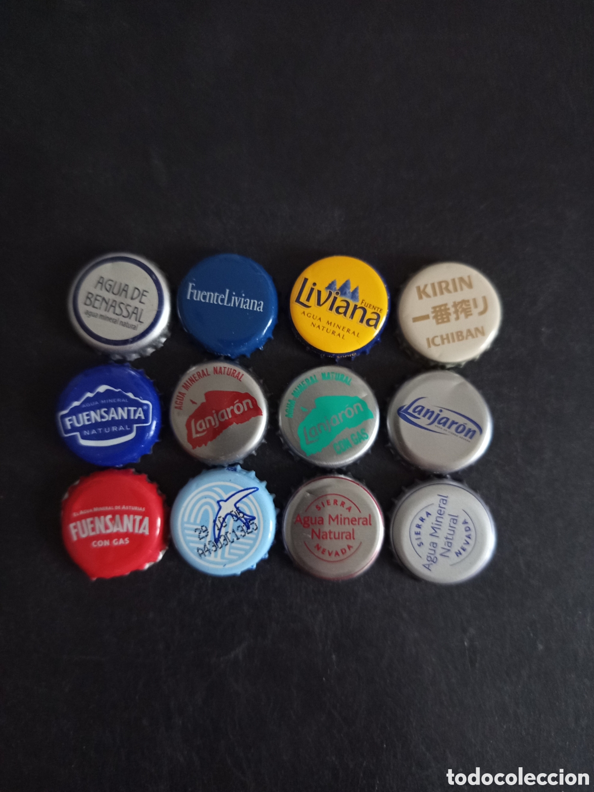 Affissi: Lote de 12 placas corona diferentes. Pedido m&iacute;nimo 3 &euro;. Ver fotos. El lote es el que se muestra