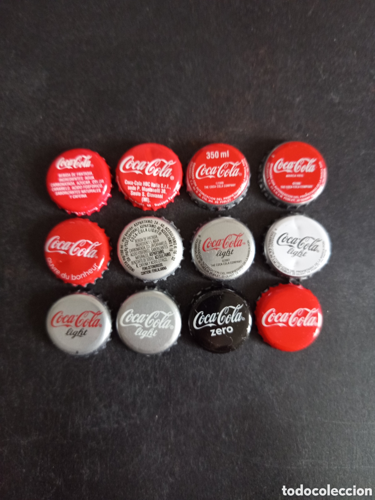 Cartazes: Lote de 12 placas corona diferentes. Pedido m&iacute;nimo 3 &euro;. Ver fotos. El lote es el que se muestra