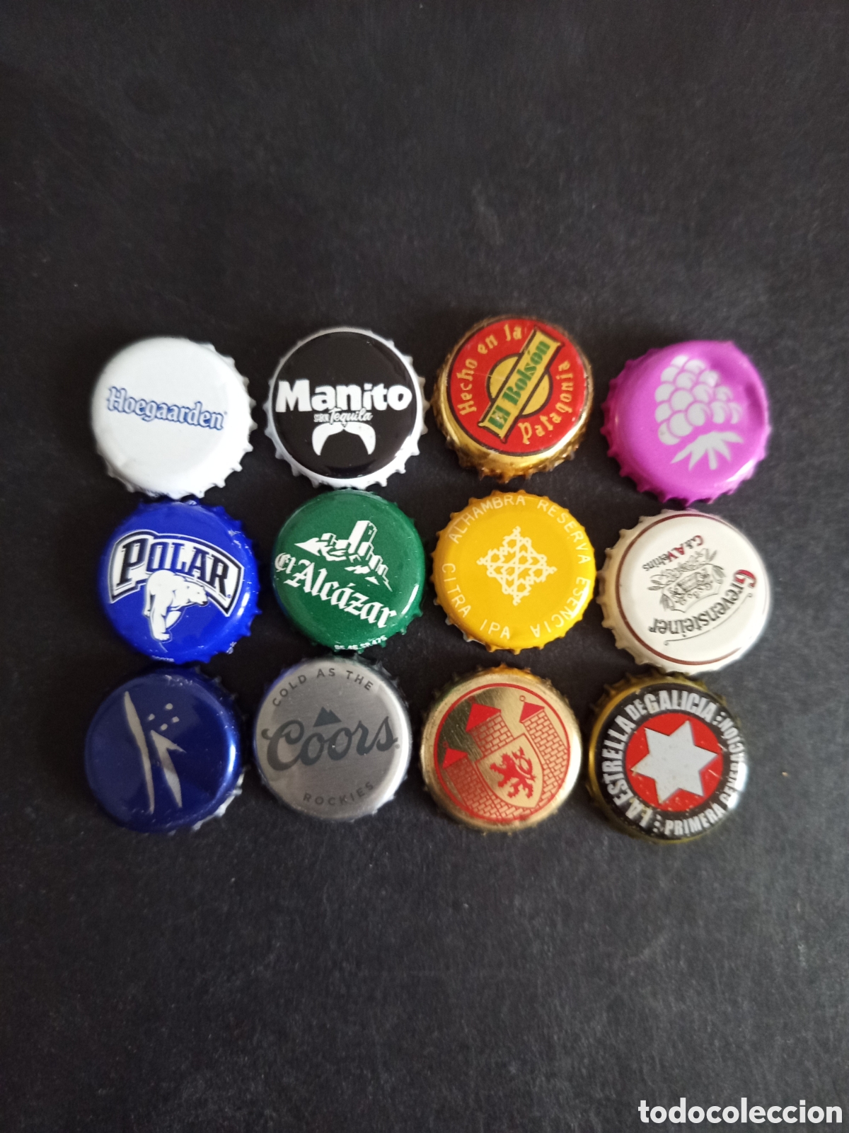 Cartazes: Lote de 12 placas corona diferentes. Pedido m&iacute;nimo 3 &euro;. Ver fotos. El lote es el que se muestra