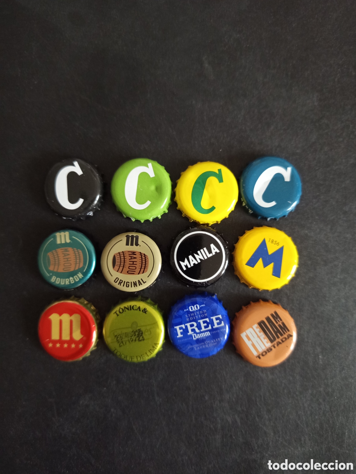 Cartazes: Lote de 12 placas corona diferentes. Pedido m&iacute;nimo 3 &euro;. Ver fotos. El lote es el que se muestra