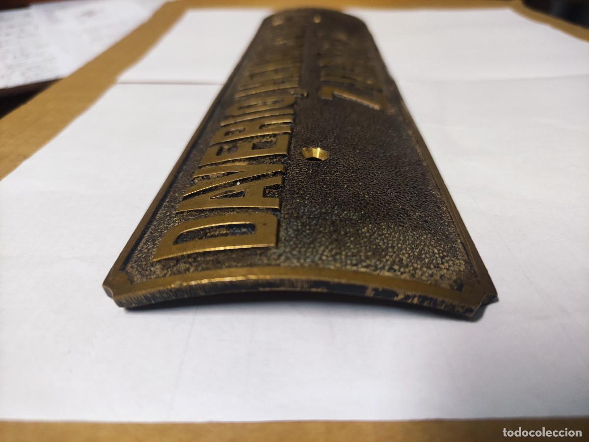 Carteles: Placa de bronce de Daverio, Henrici & Cia - Foto 6