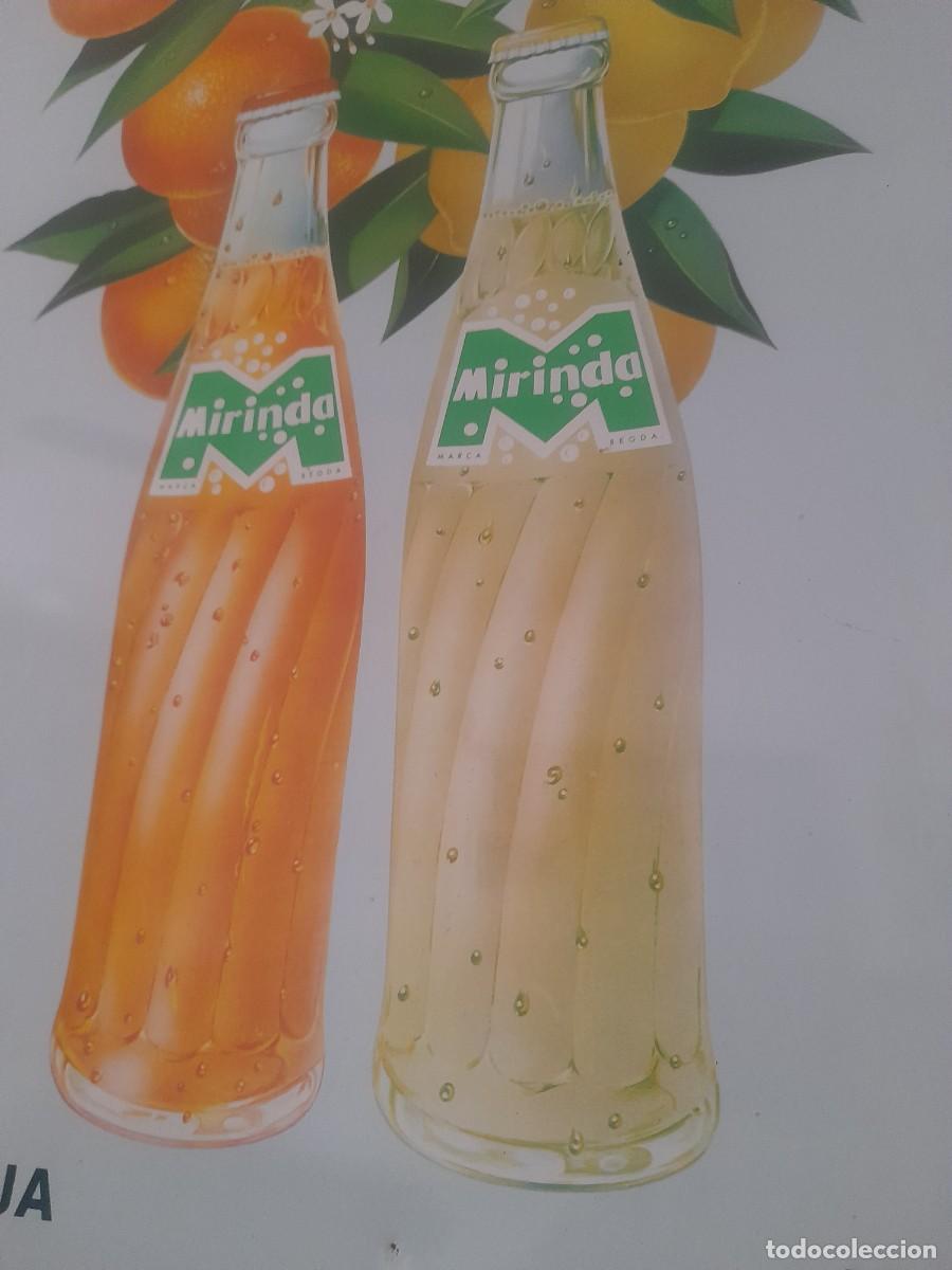 Carteles: Chapa litografiada Mirinda, Industrias metalgr&aacute;ficas, Bilbao