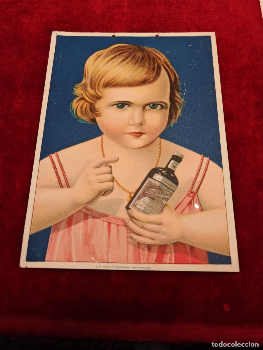 Carteles: muy antiguo cartel de metal chapa ceregumil. perfecto ! publicidad farmacia