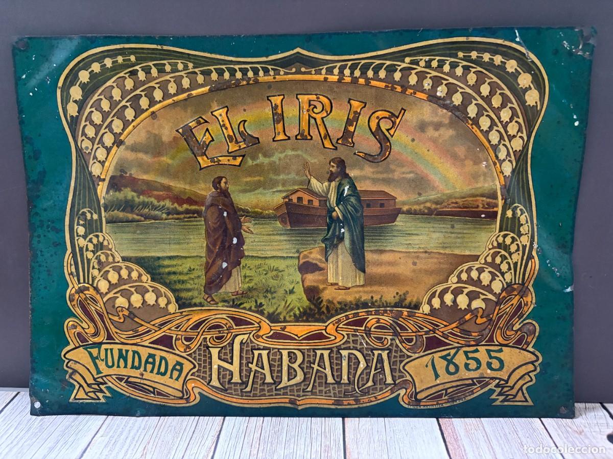 Carteles: CHAPA. EL IRIS. COMPA&Ntilde;&Iacute;A DE SEGUROS. LA HABANA. CUBA. LITOGRAF&Iacute;A LA ART&Iacute;STICA - LA CORU&Ntilde;A. RAR&Iacute;SIMA