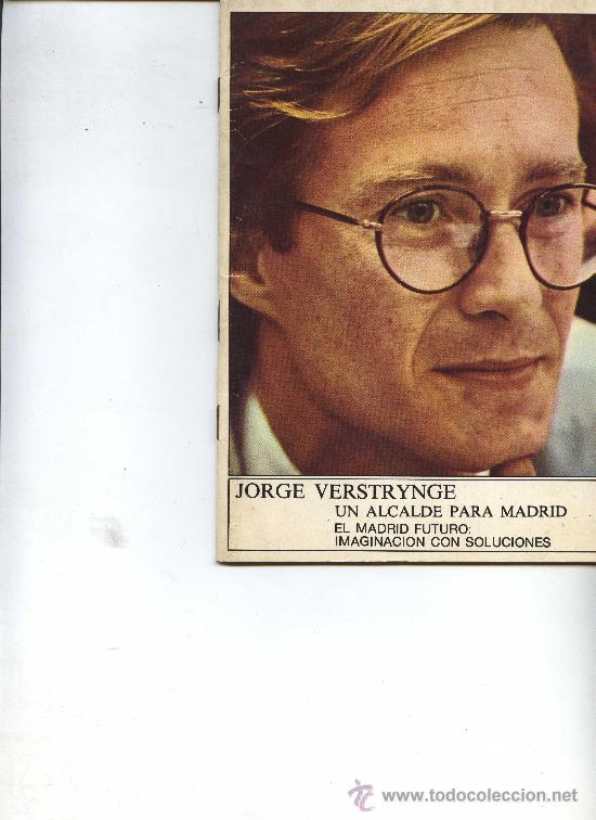 CONFERENCIA PRONUNCIADA POR JORGE VERSTRYNGE EN FEBREO DE 1983 - 21 PAGINA - (Coleccionismo - Carteles gran Formato - Carteles Políticos)