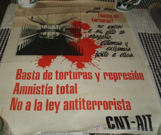Carteles pol&iacute;ticos: cartel de la CNT - Foto 1