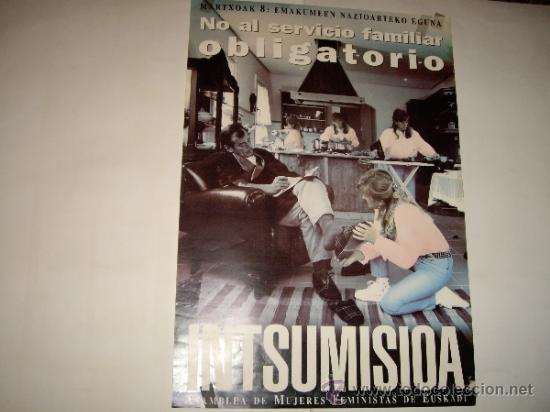Carteles pol&iacute;ticos: INTSUMISIOA INSUMISION - Foto 1