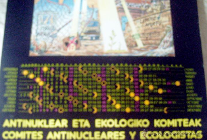 Carteles pol&iacute;ticos: CALENDARIO ANTINUCLEAR - Foto 2