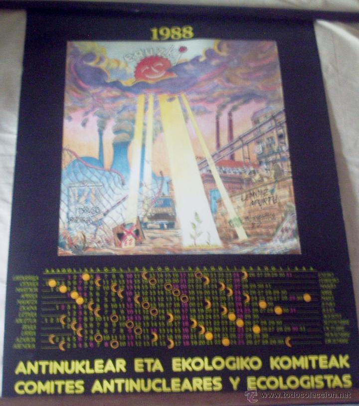 Carteles pol&iacute;ticos: CALENDARIO ANTINUCLEAR - Foto 3