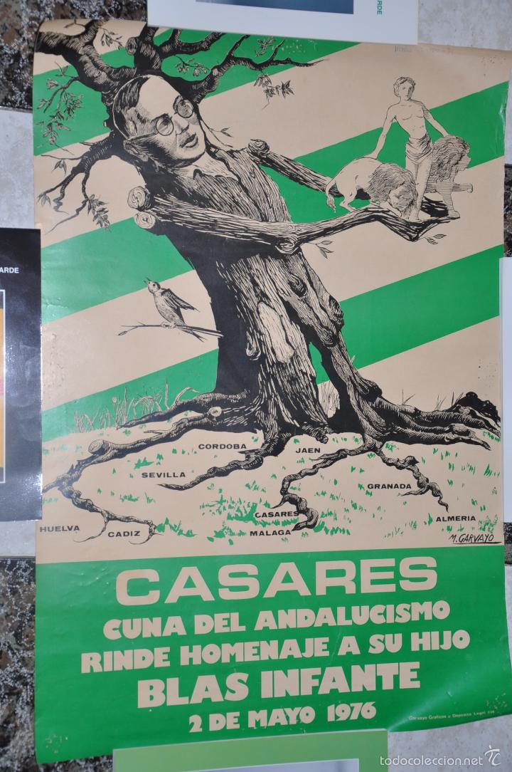 Cartel Politico Casares Cuna Del Andalucismo Comprar Carteles Antiguos De Politica Y Partidos Politicos En Todocoleccion 5717