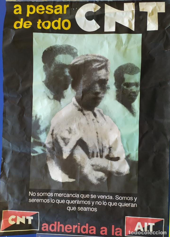 Carteles pol&iacute;ticos: A PESAR DE TODO CNT / AIT - Foto 1