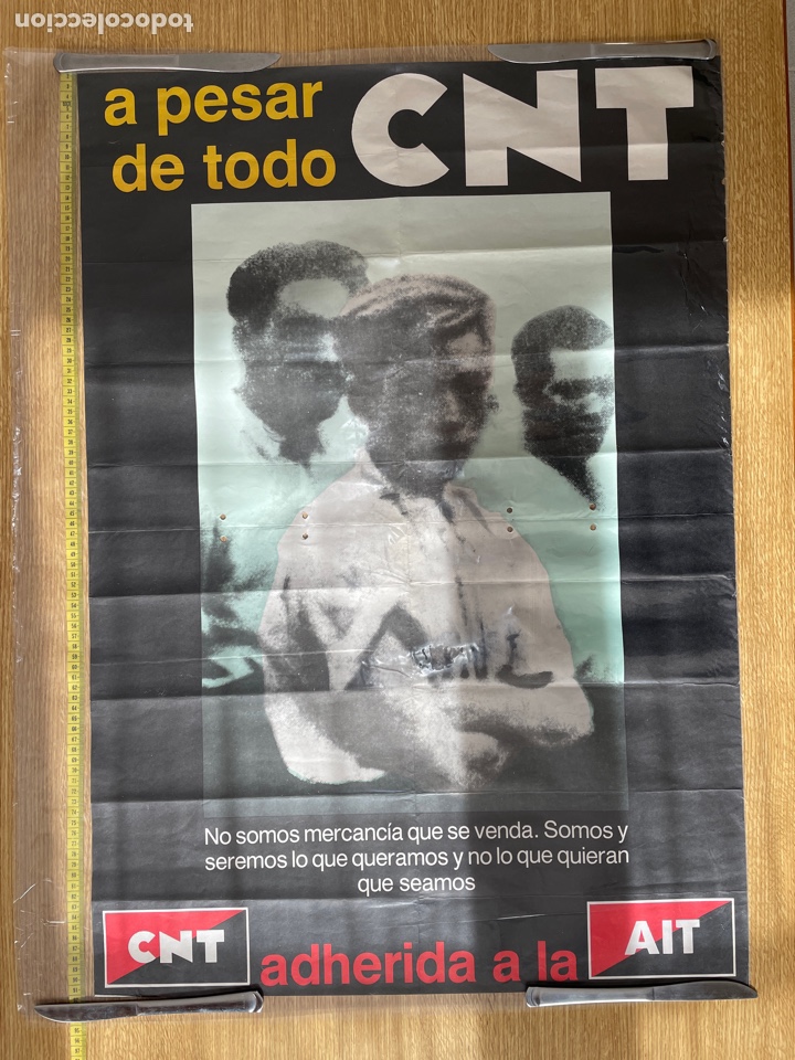 Affiches Politiques: Cartel original a&ntilde;os 80 CNT